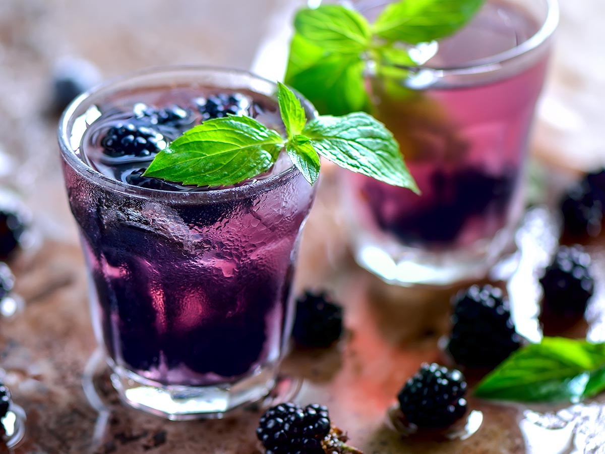 černicový drink